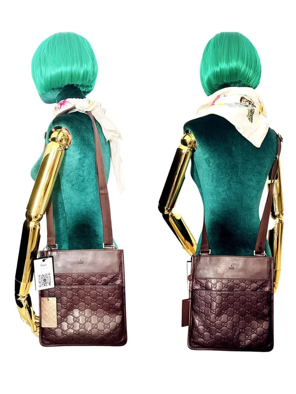 Gucci GG Signature Messenger Bag